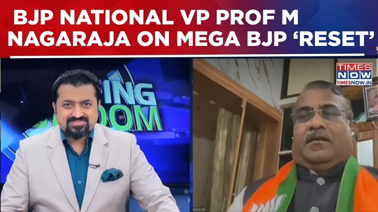 Prof M Nagaraja, BJP National VP Exclusive On Mega &lsquo;Reset&rsquo; In Nitin Nabin&rsquo;s Team & More | WATCH