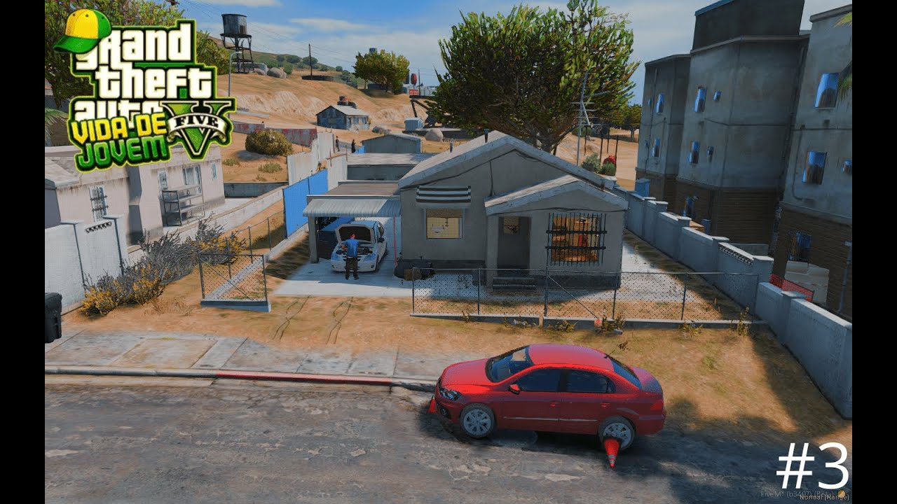 GTA V - VIDA DE JOVEM EP 3 | TROCAMOS O CIVIC NO VOYAGE
