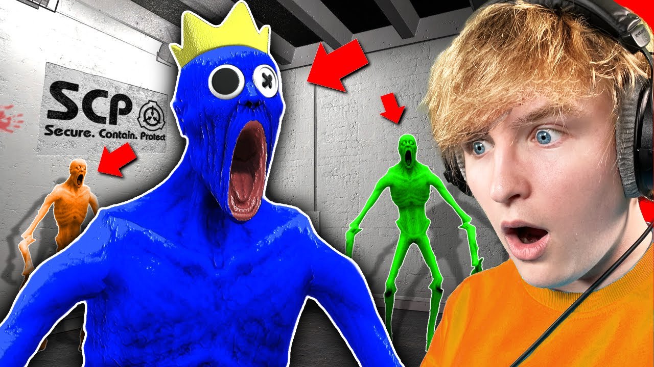 The RAINBOW SCP FRIENDS are absolutely CURSED... (scp-096)