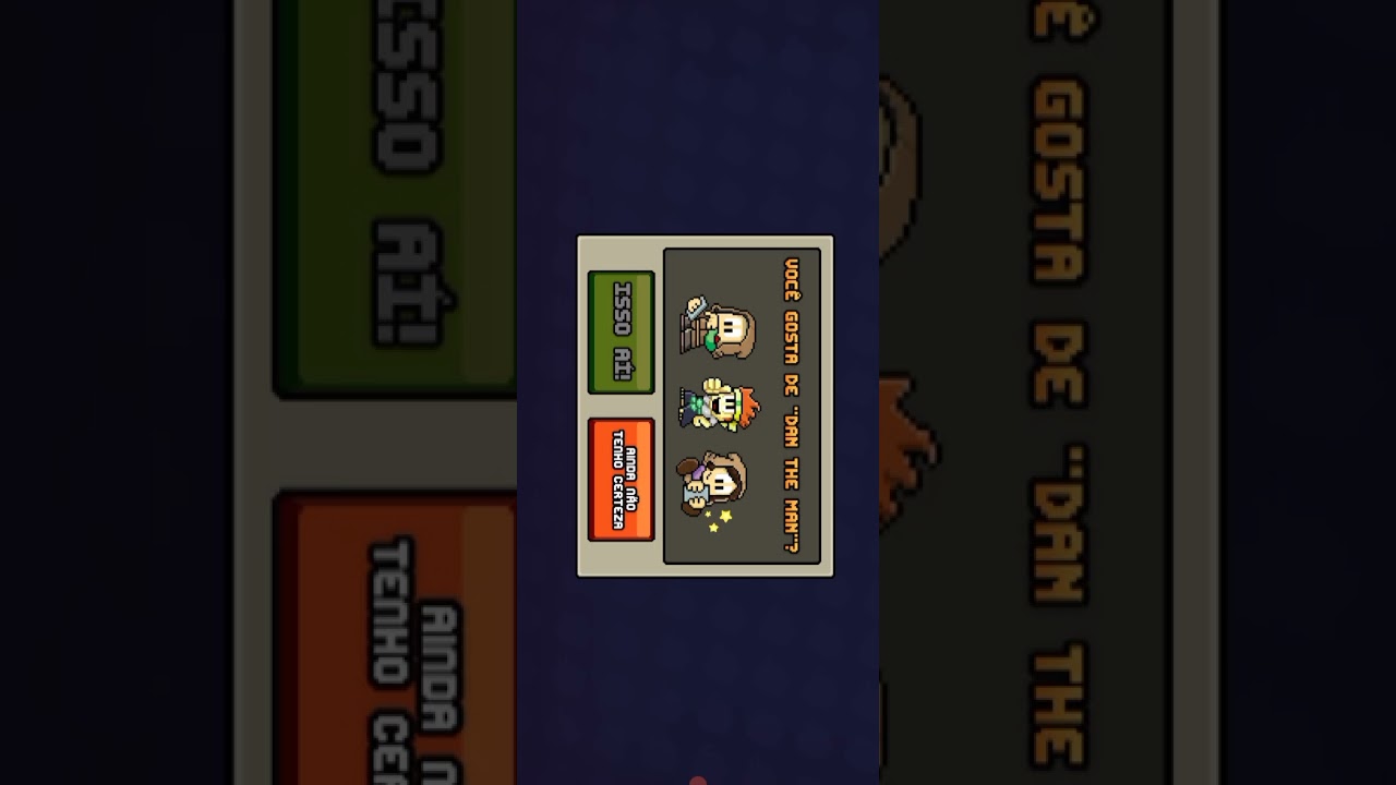 Eu joguei o jogo Dan the Man