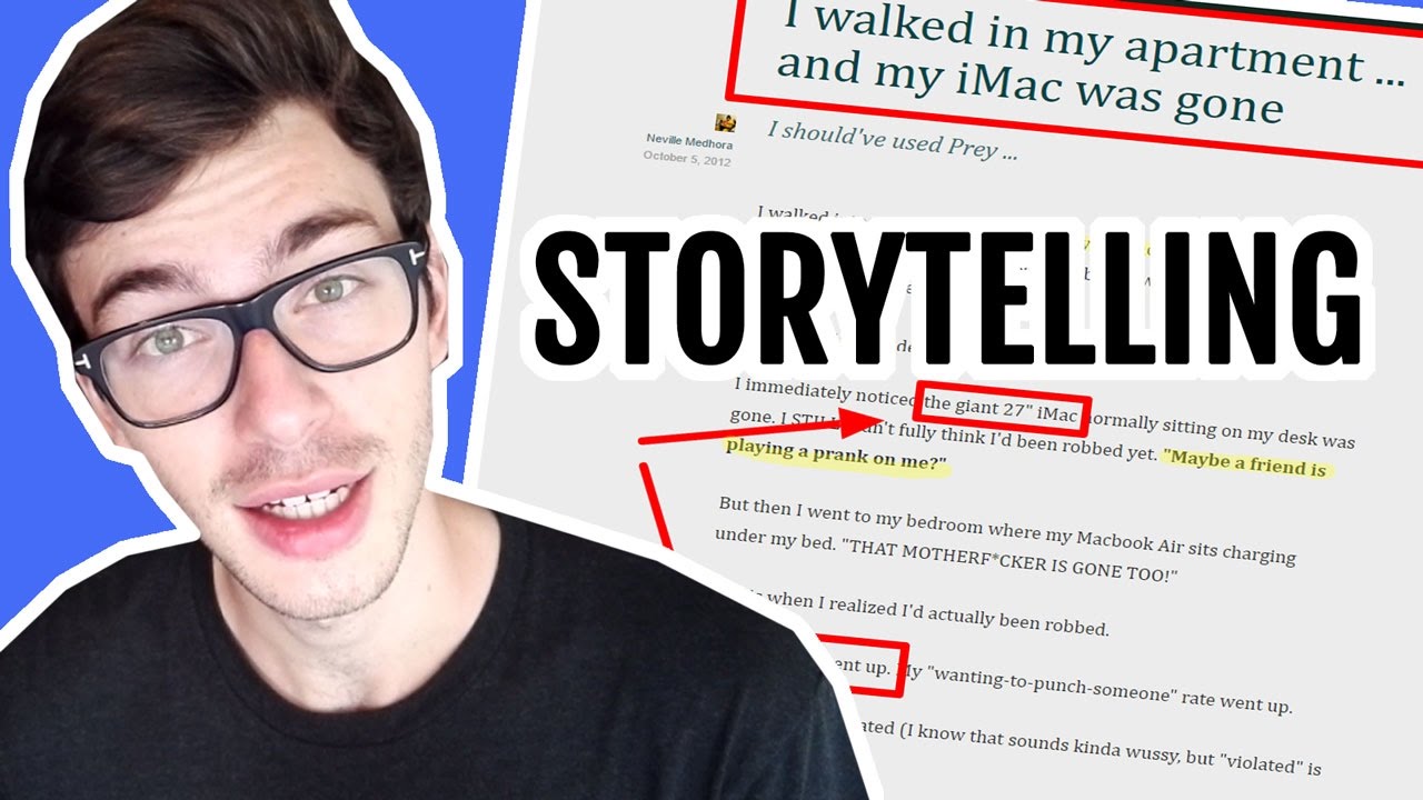 5 règles pour raconter une HISTOIRE CAPTIVANTE (étude de cas)
