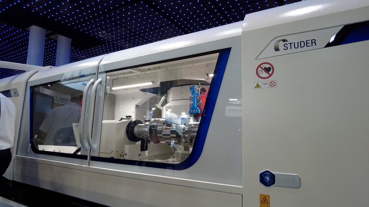Studer la EMO Hannover 2025 – Lansarea S23, S31 și favoritCNC – Rectificare de precizie