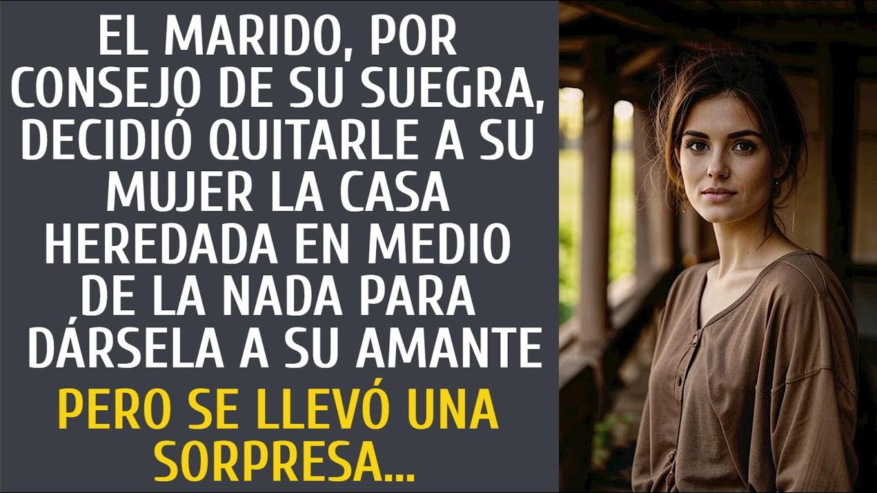 El marido, por consejo de su suegra, decidió quitarle a su mujer la casa heredada en medio de la…
