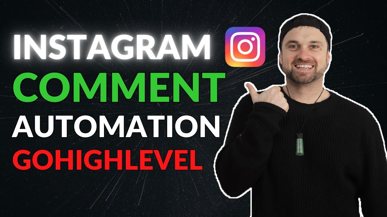 Instagram Comment Automation GoHighLevel Tutorial ❇️ Manychat Alternative