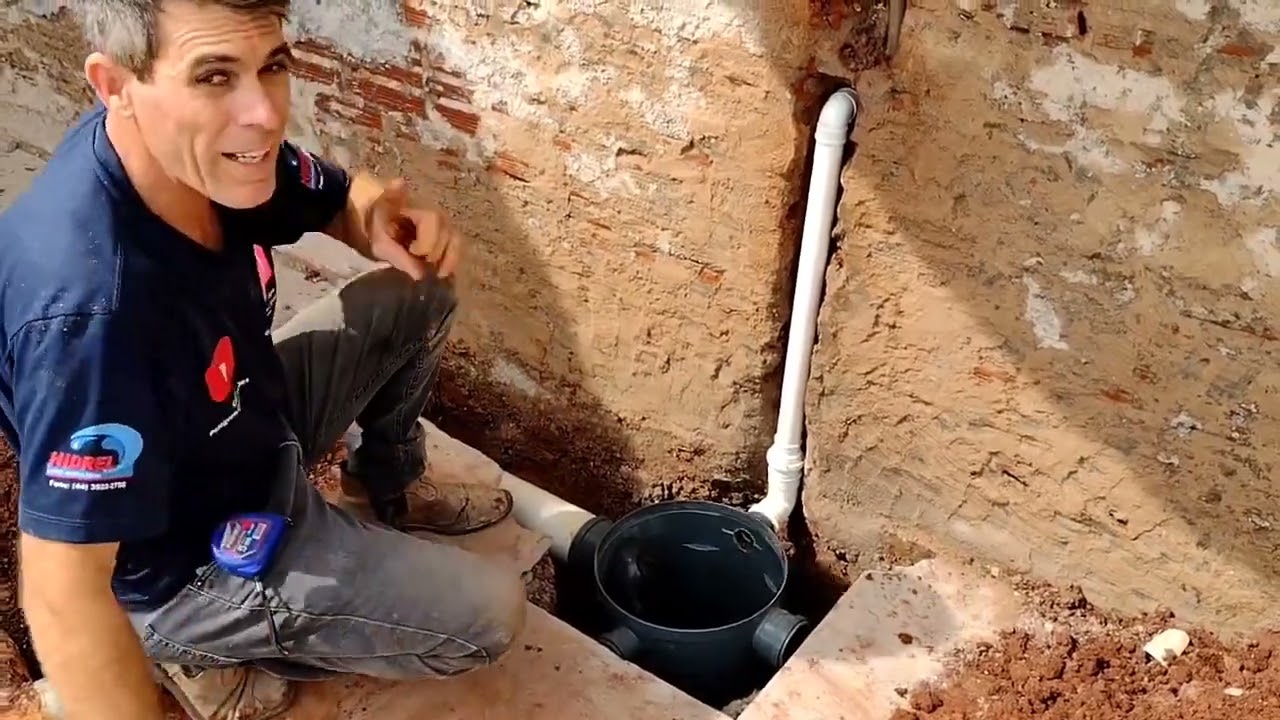 Como instalar caixa de gordura marca tigre !  finalizada com porta tampa chumbada !