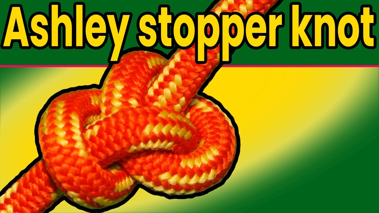 Ashley stopper knot in 60 seconds!