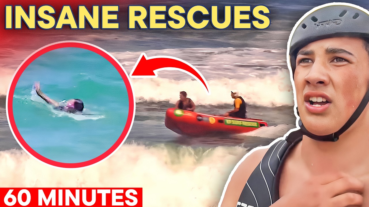 1 Hour Of Jaw-Dropping Rescues - Piha Rescue Full Episode Marathon