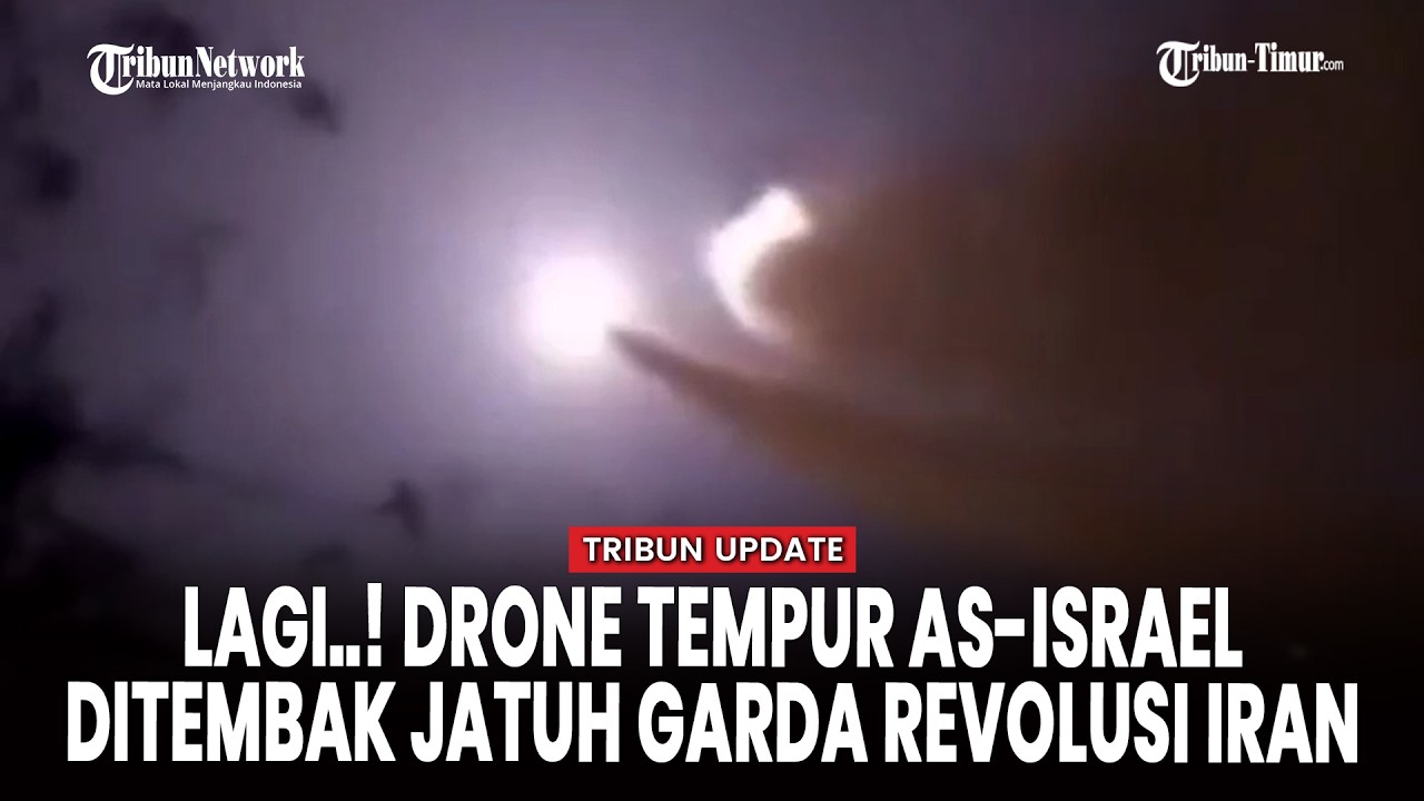 Detik-detik IRGC Tembak Jatuh Drone AS-Israel Misi Musuh Diklaim Gagal Total