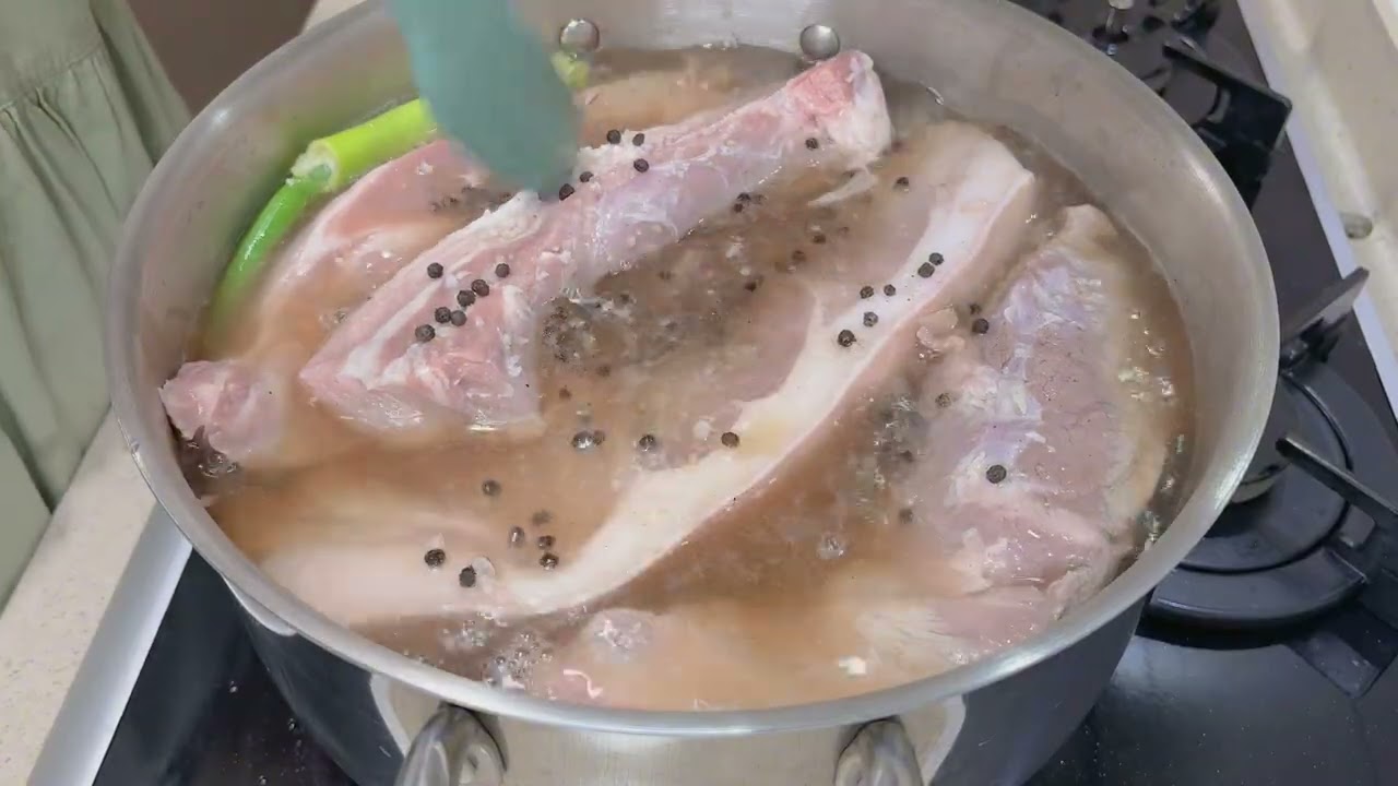보쌈짝꿍 수육/#수육만들기 쉽게 맛집 보쌈보다 더맛있게 만들수 있어요! #된장찌개레시피 #손님초대요리