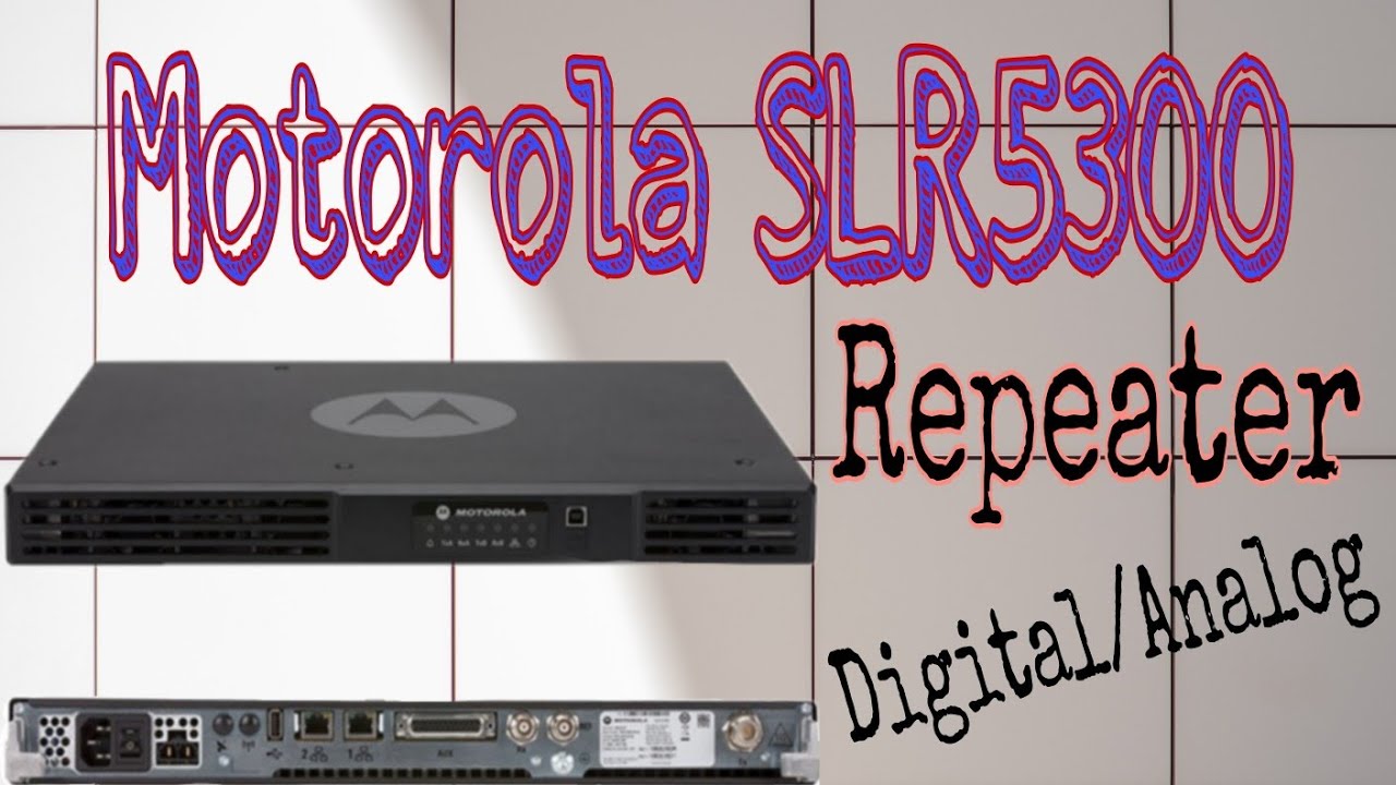 Motorola Repeater SLR 5300|Digital Repeater