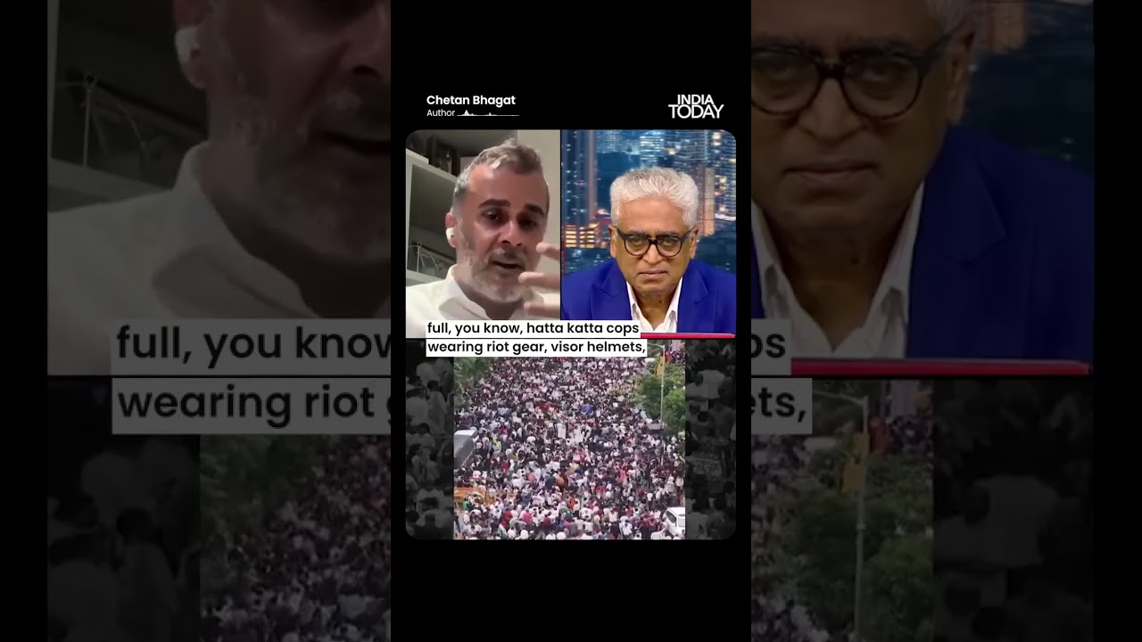 Четан Бхагат: действия полиции спровоцировали вирусное движение зумеров, выведшее студентов на улицы