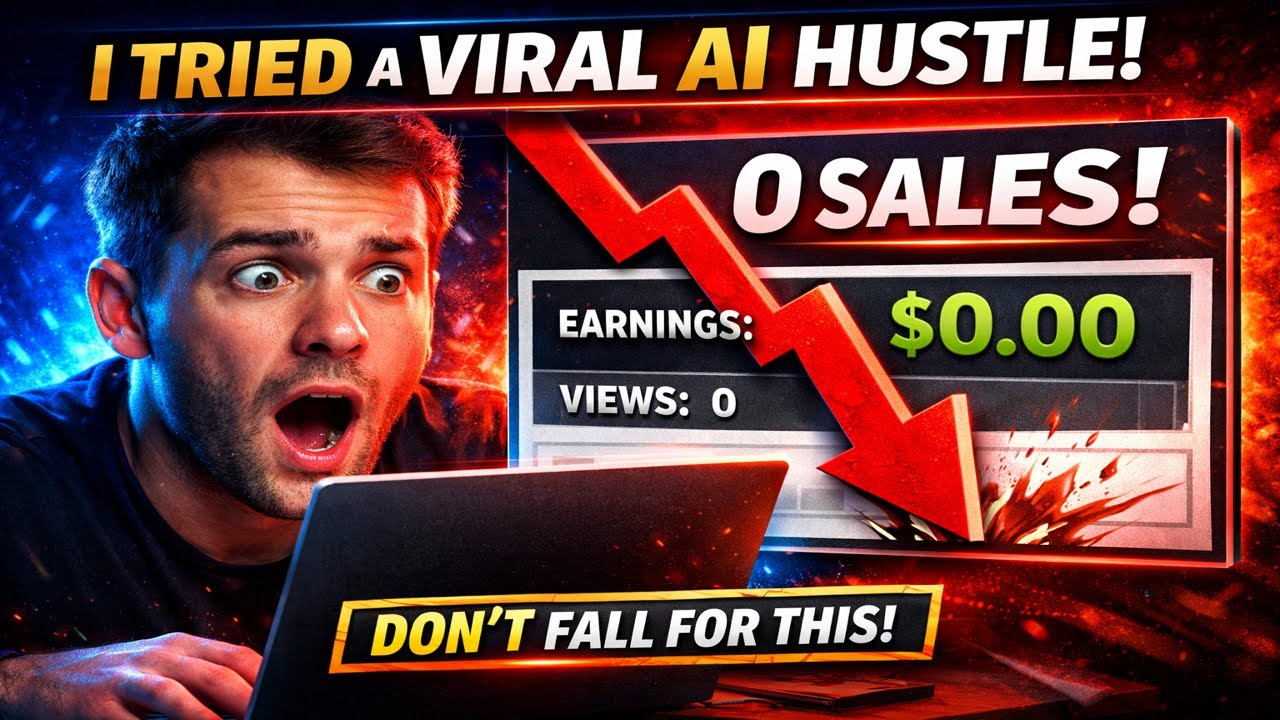 How To Copy a Viral AI Hustle (It Failed Badly) | @FreeAIToolsHQ | #AIhustle #ChatGPT2026 #AITools