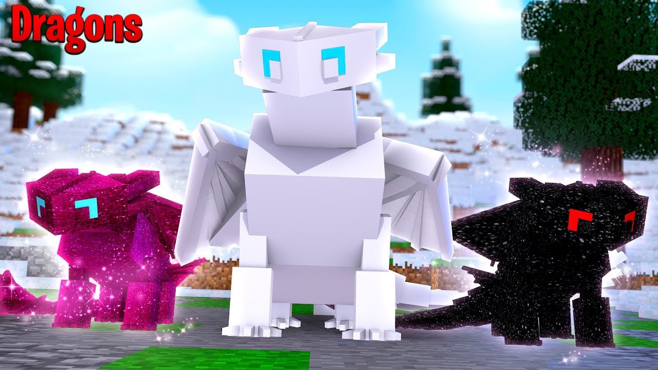 МОЖЕМ ЛИ МЫ СПАСТИ СЕМЬЮ НОЧНЫХ ФУРИЙ?! - Minecraft Dragons