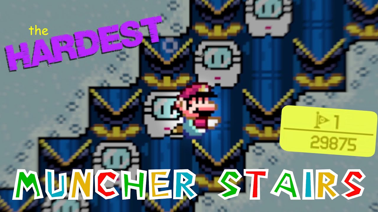 the hardest muncher stairs (360)