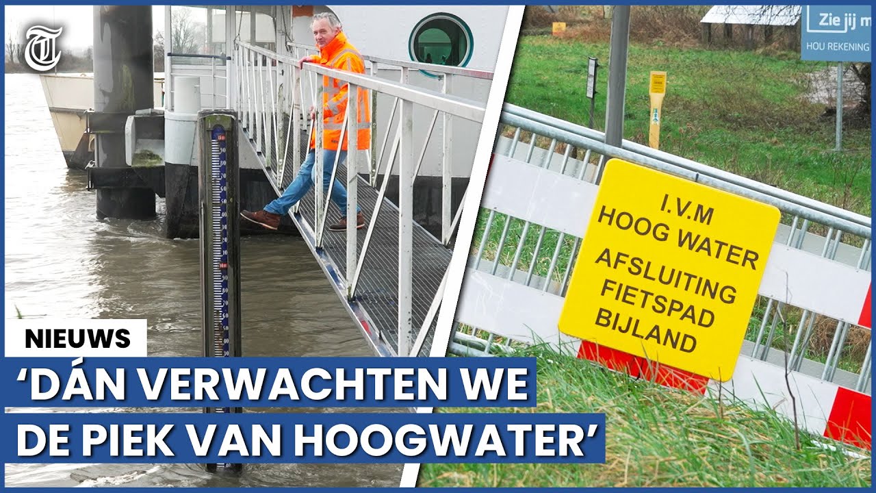 Spanning rond waterstand: 'Zo hoog gaat het water zondag komen'