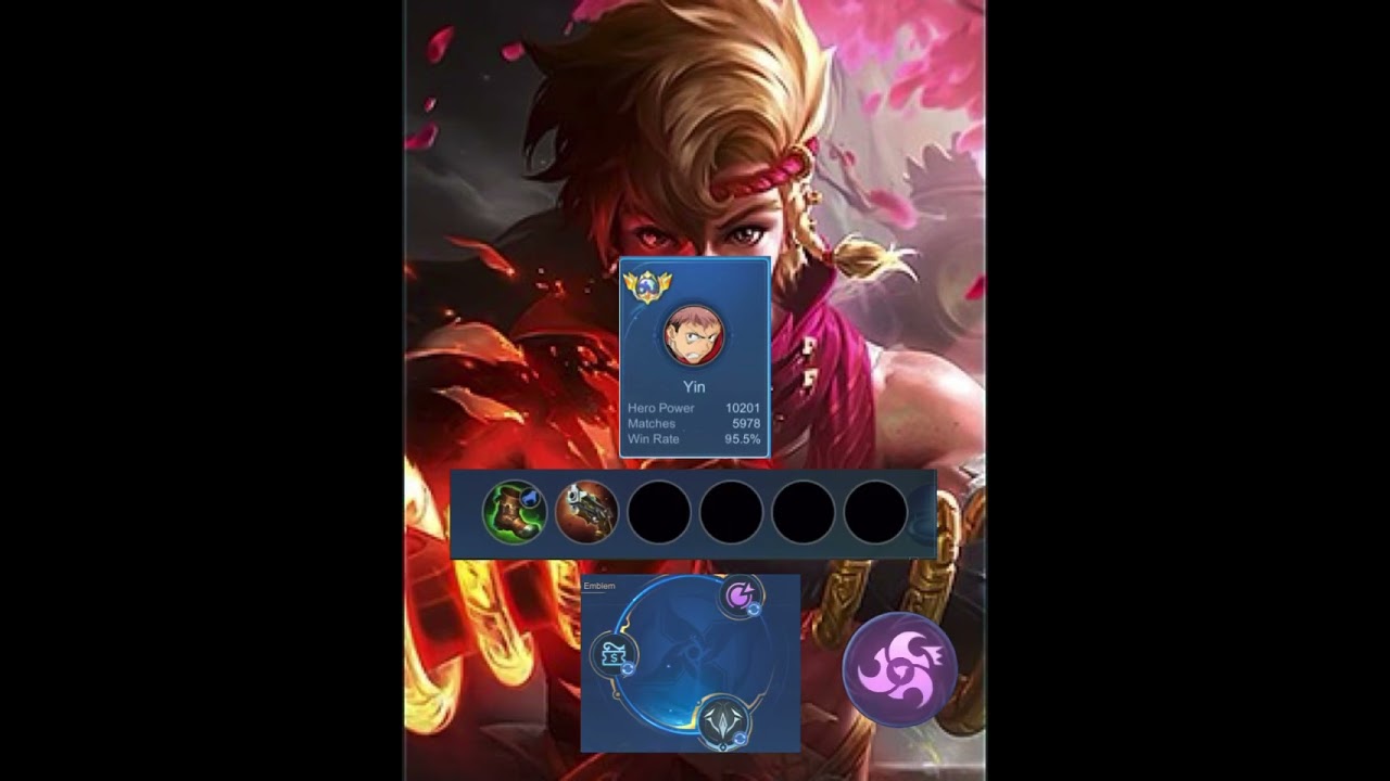 Yin Best build 2025 (Jungle LANE) | Yin MLBB #mobilelegends #mlbb
