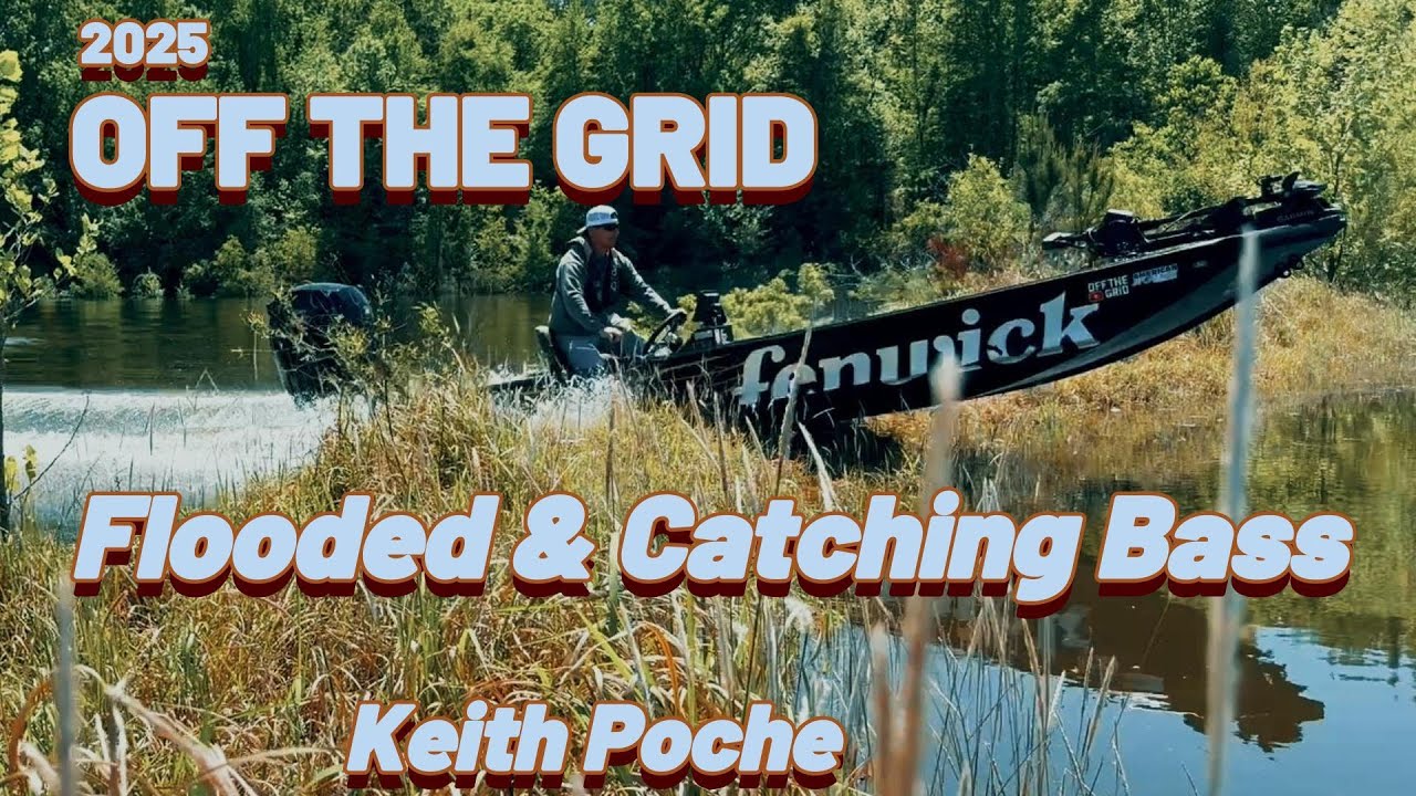 OFF THE GRID FLOODED & CATCHING BASS!