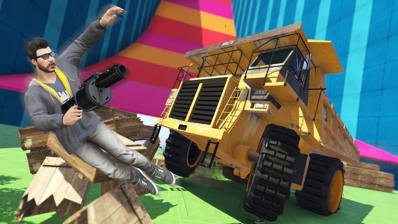จั้มเปอร์!! คนโดดกระชาก อาร์พีจี!! (GTA 5 Online)