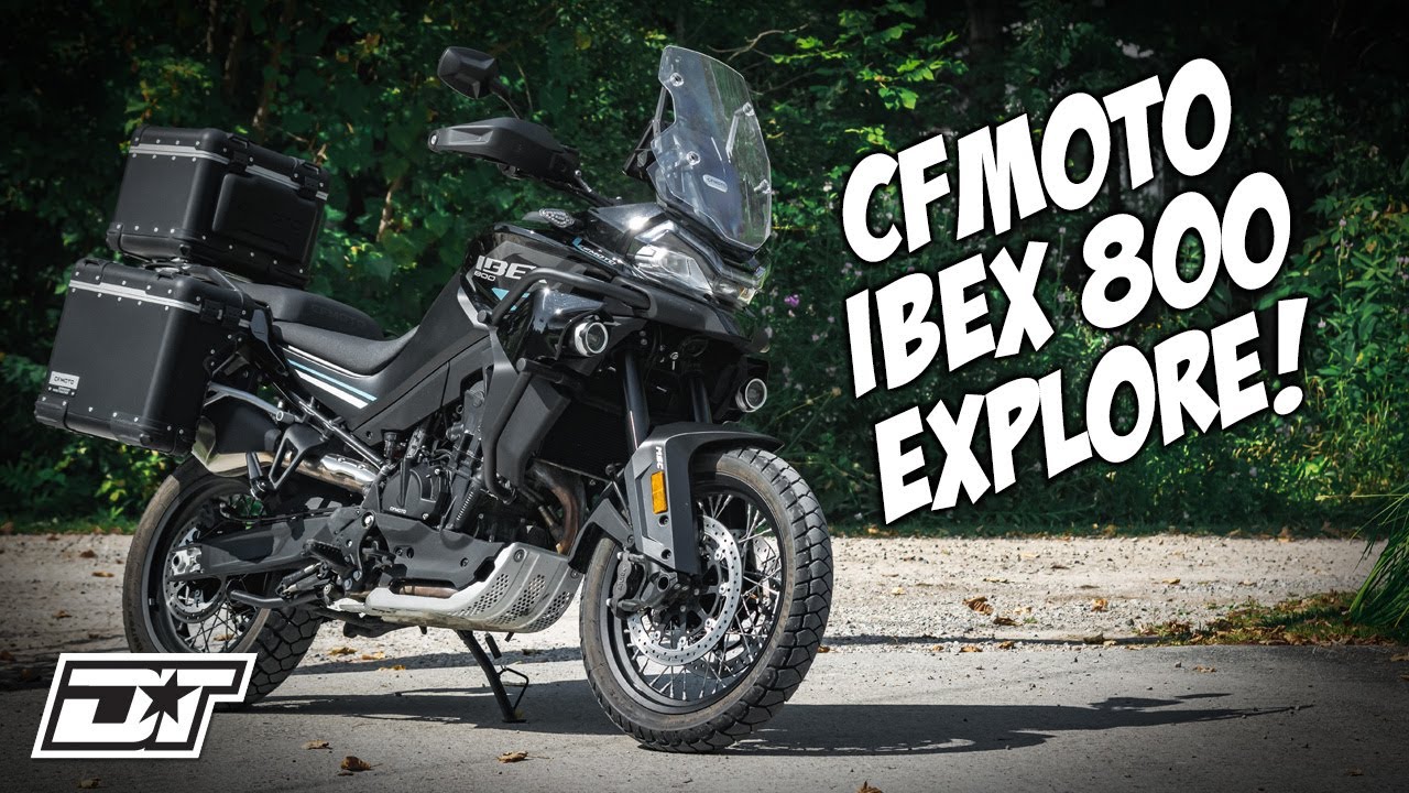 CFMOTO IBEX 800 Explore Adventure Bike | Fully Loaded 2-Wheel Fun!