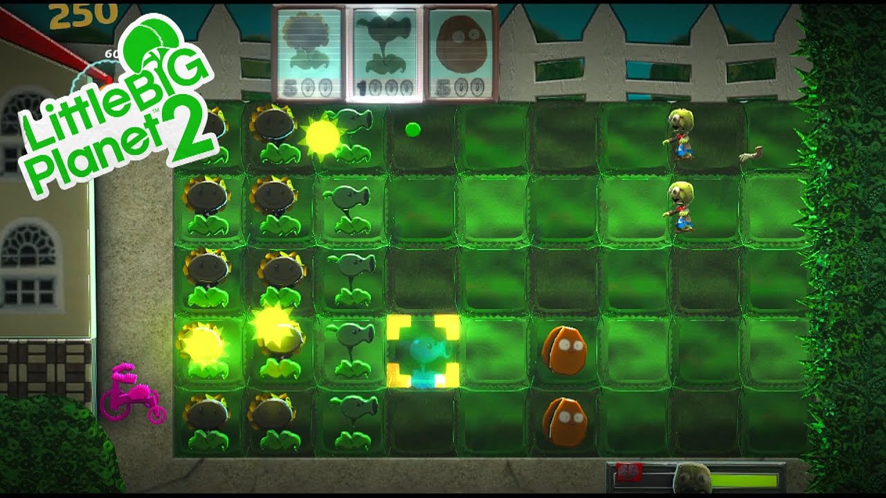 LittleBigPlanet 2 - Plants vs Zombots