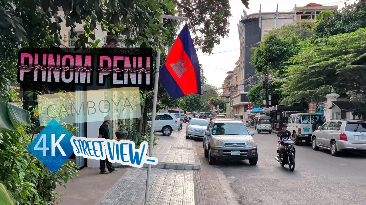 Phnom Penh Camboya | Street View 4k | 13 de Diciembre 2025 | 27 min
