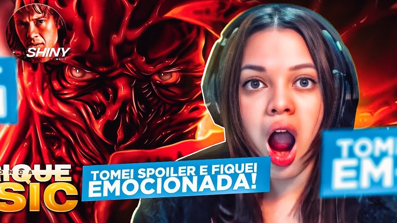 2 EM 1 (Stranger Things) Eddie Munson | Shiny_sz & VECNA “Minha Maldição” | Henrique Mendonça |REACT
