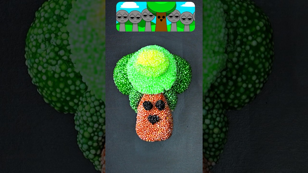 Guess the  characters by mixing the colors of Mr. Tree Sprunki 