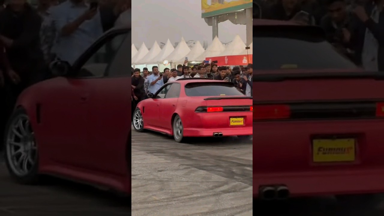 Super car stunt in Bangladesh