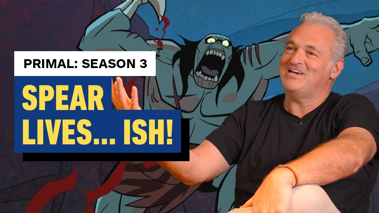 'Where's Fang!?' | Primal Season 3 Interview w Creator Genndy Tartakovsky