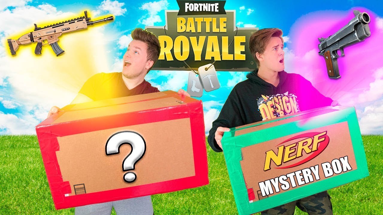 $9,999 NERF FORTNITE EBAY MYSTERY BOX 📦❓Fortnite Gear, NERF Toys & More!
