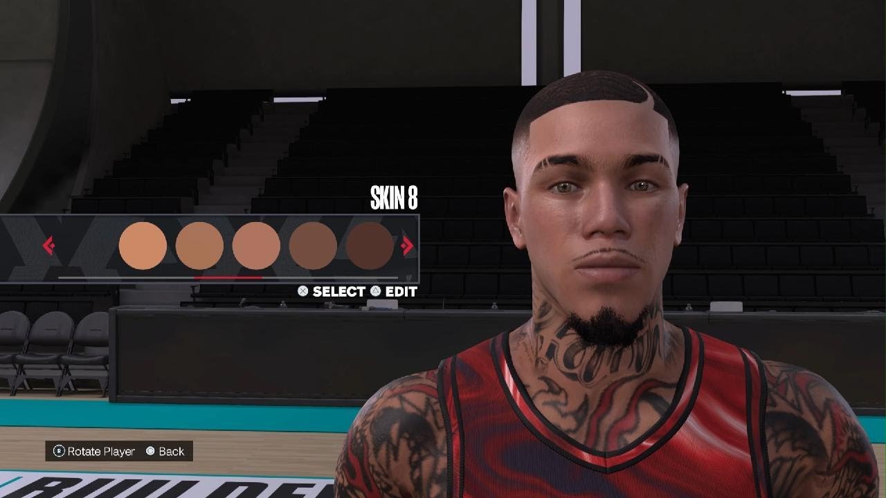 Adrian Hall Face Creation 2K24