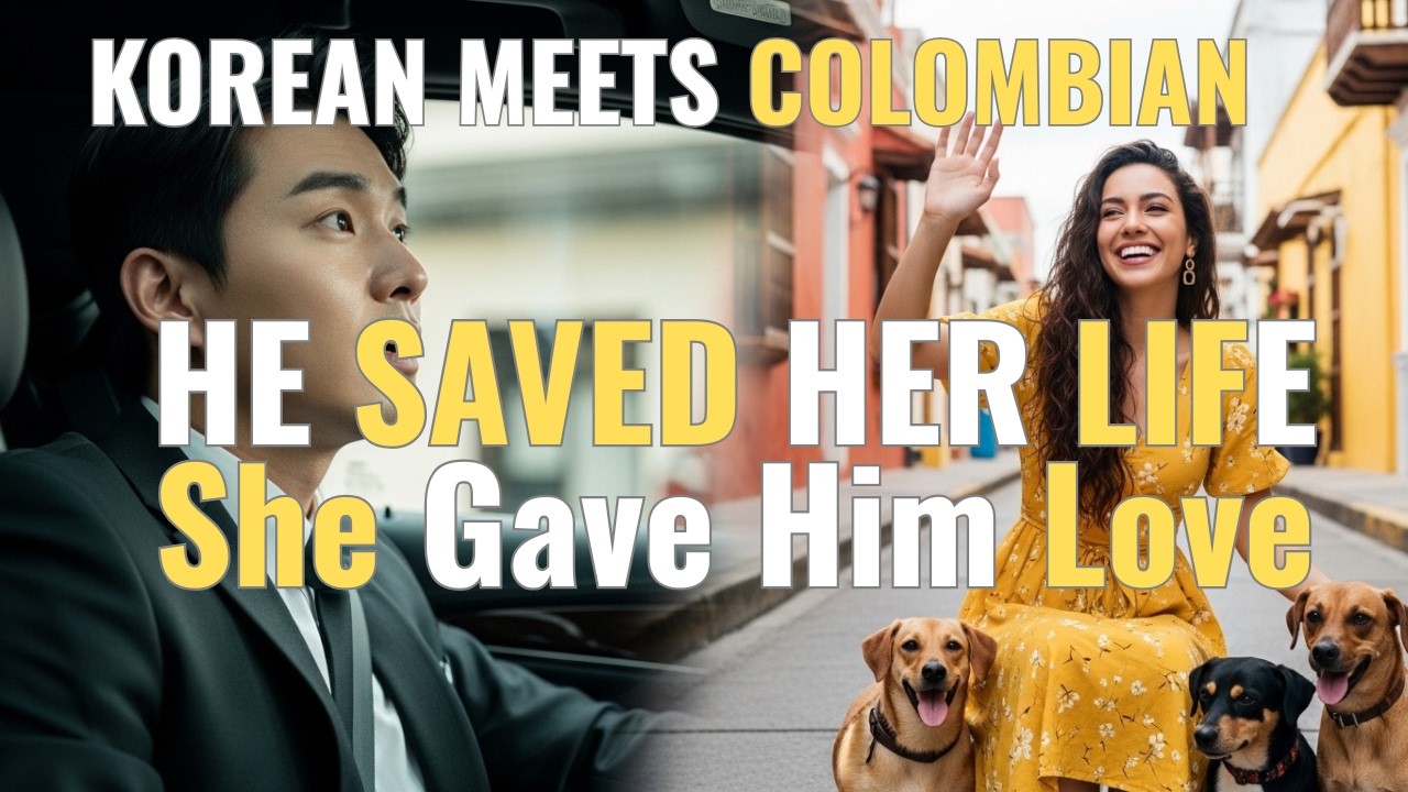 She Was Alone and Scared in Colombia… The Korean Stranger Became Her Forever Protector