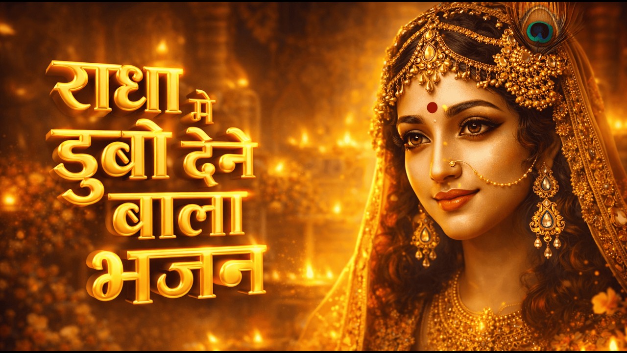 राधा नाम में डुबो देने वाला भजन | Radha Rani Bhajan | Radhe Radhe | Radha Krishna Bhajan | Vrindavan