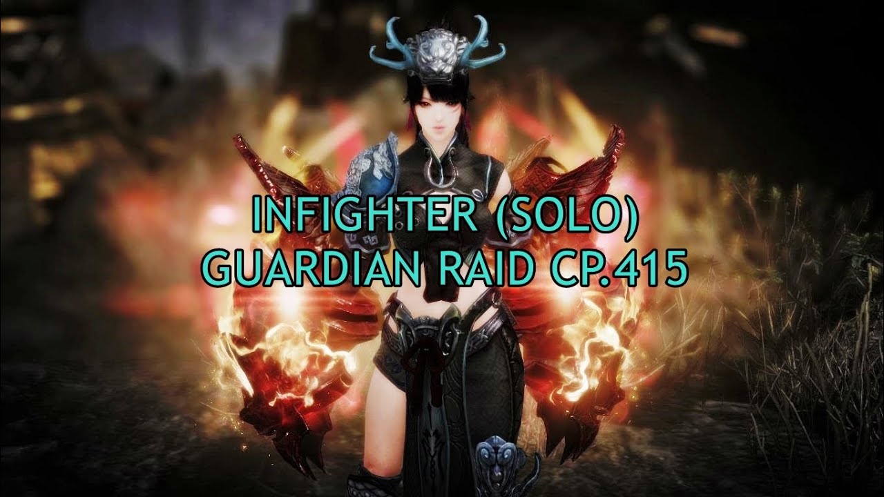 LOST ARK - INFIGHTER SOLO - GUARDIAN RAID CP.415