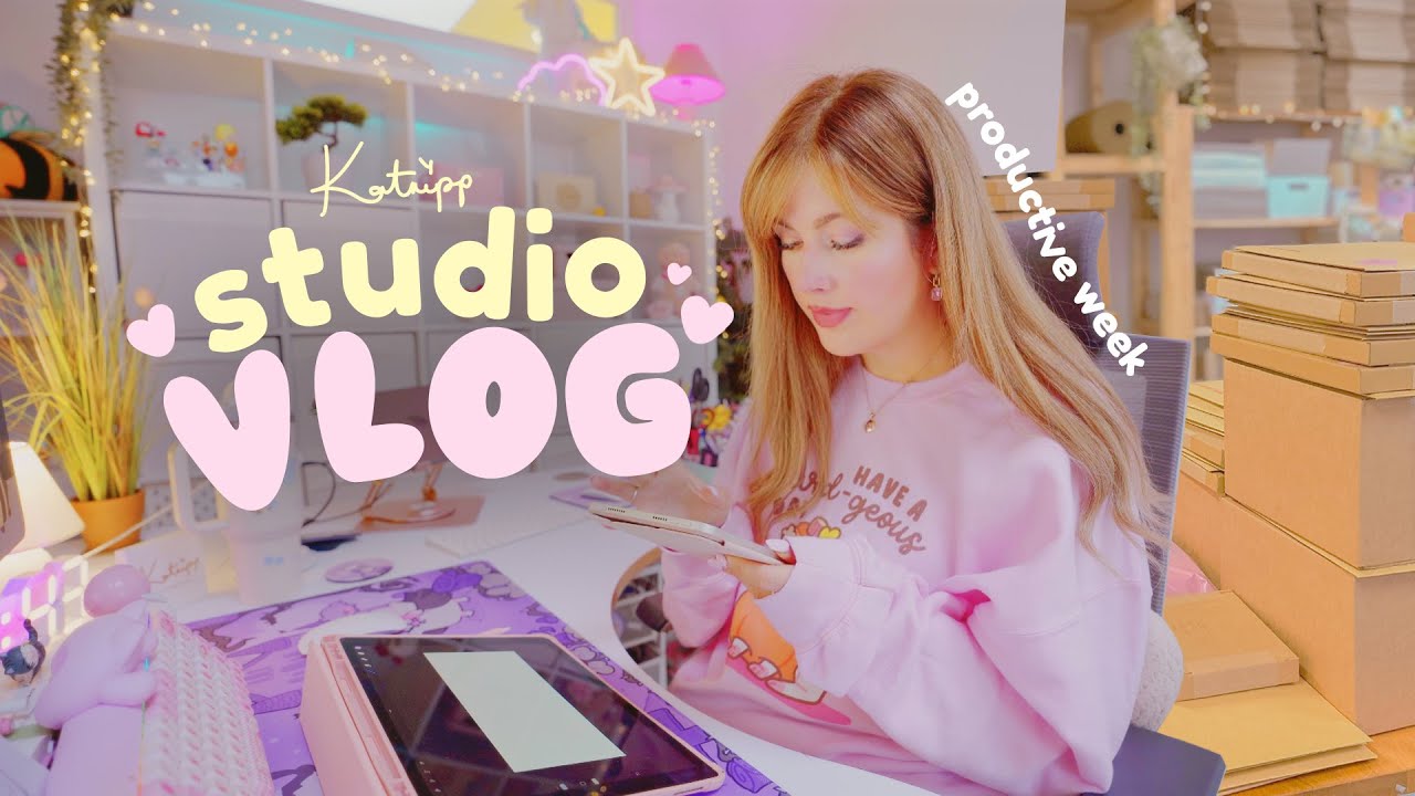 Watch Me Grow My Business ✿ A Busy & Productive Week in the Life of a Small Business Owner