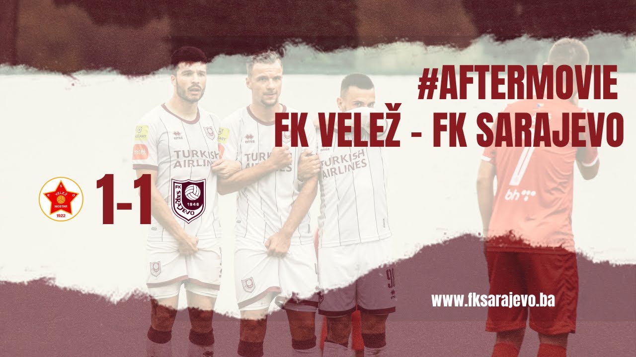 11. kolo PLBiH / FK Velež 1-1 FK Sarajevo [Aftermovie]
