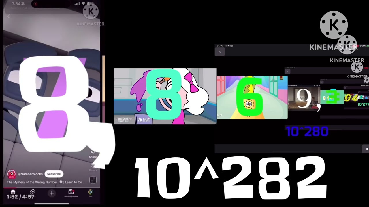 Number 0 to 10^288