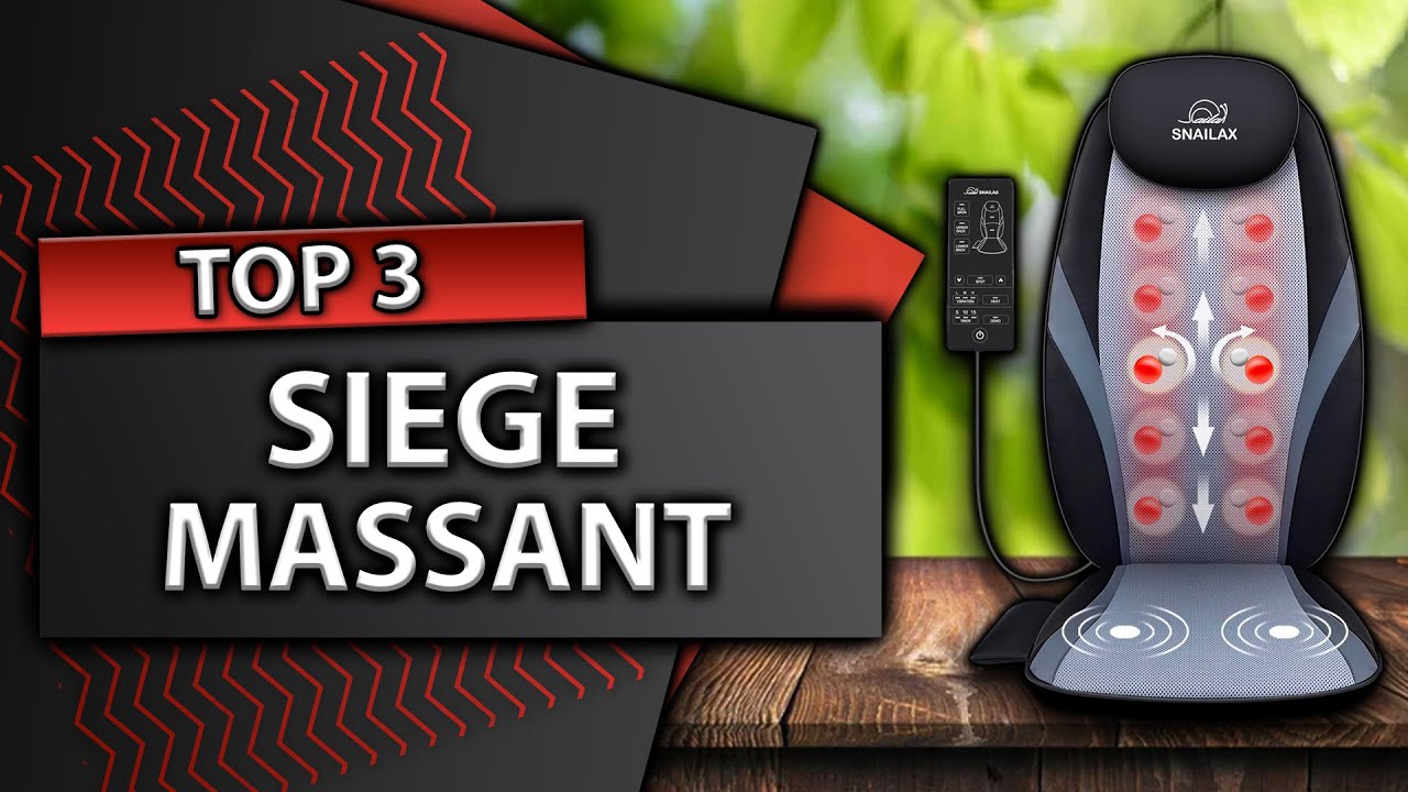 TOP 3 : Meilleur Siège Massant Shiatsu 2024