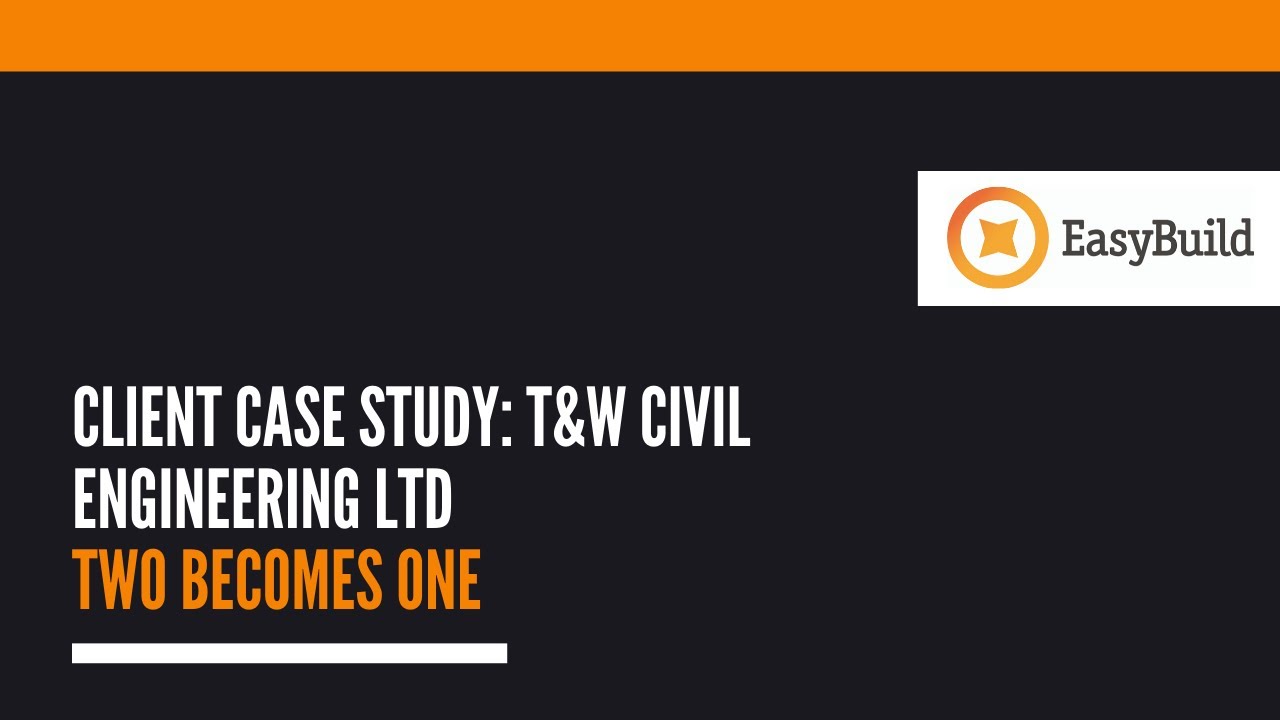 T&W Civil Engineering   Two Becomes One