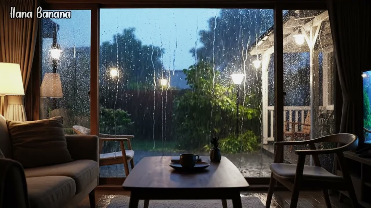 8 Hour Rain Sounds  Insomnia Relief & Deep Sleep