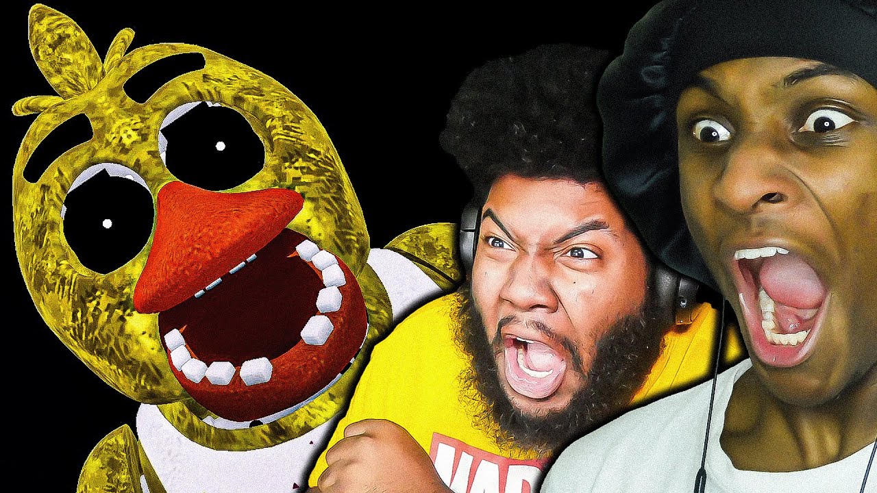 WE TRIED TO BEAT FNAF TOGETHER (Roblox Co-Op) @KallMeKido
