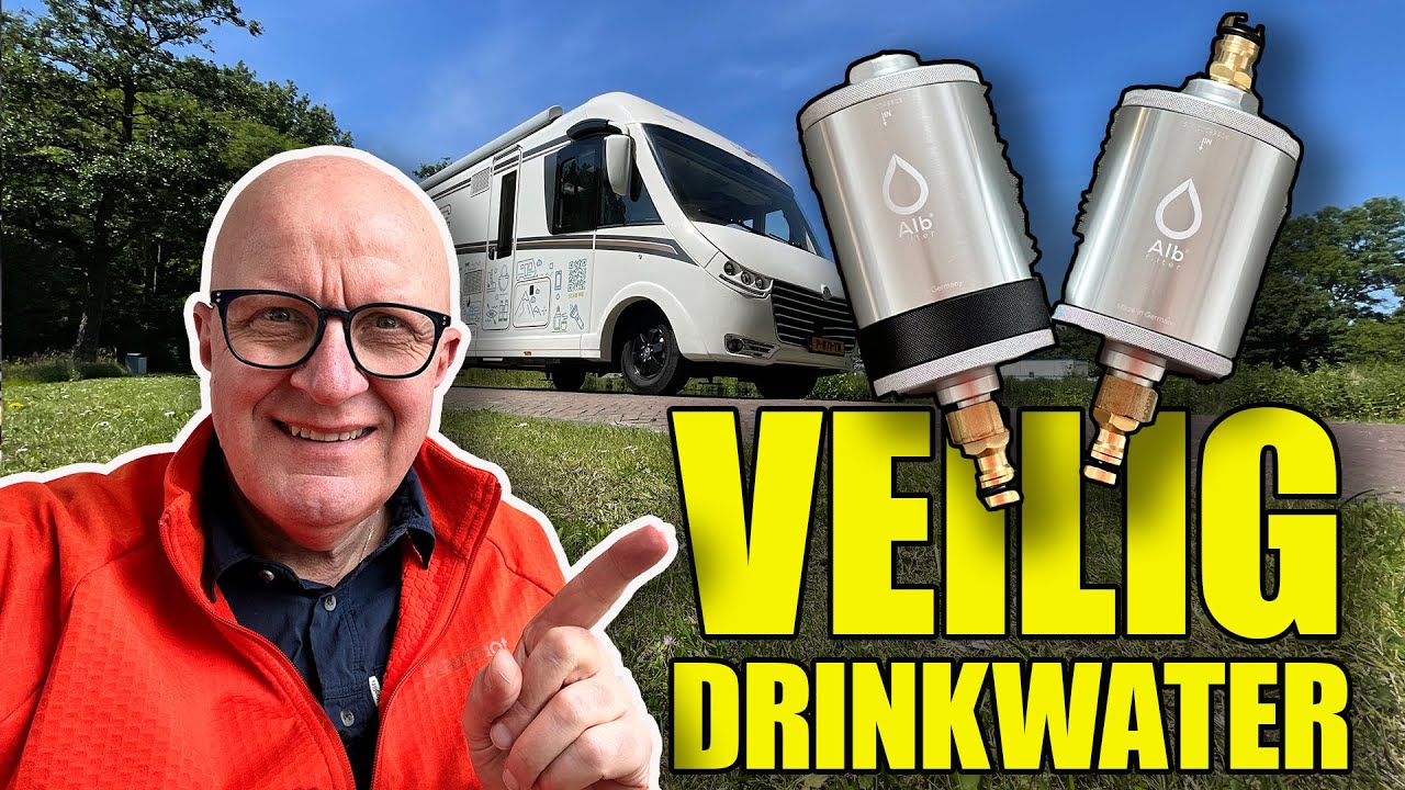 VEILIG DRINKWATER IN CARAVAN OF CAMPER met Alb filter - Campingtrend