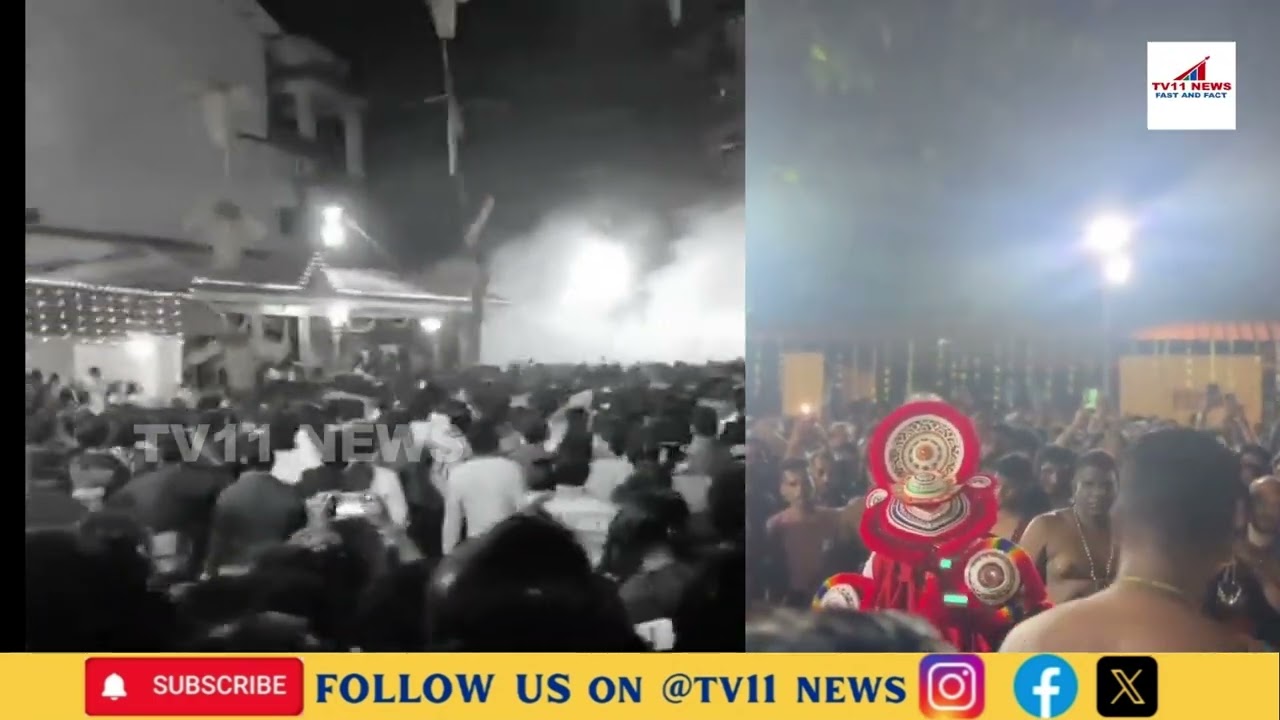 Over 150 Injured inTragic Fireworks Explosion in Kasaragod Temple Festival, 8 ofthem Critical,Kerala