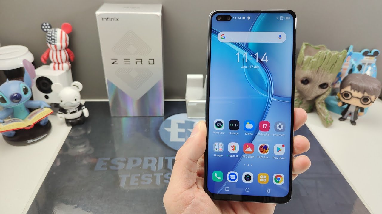 Infinix Zero 8 déballage et prise en main avant TEST