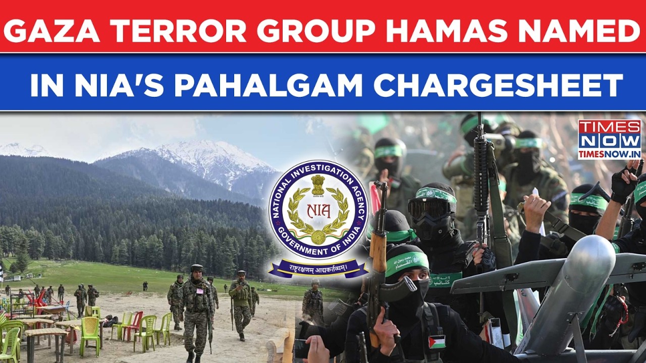 J&K Terror Attack That Sparked India, Pakistan War Has 'Hamas' Link: Watch Why NIA Named Gaza Group