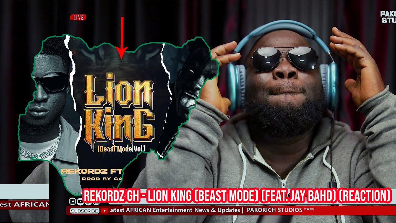 Rekordz Gh   Lion King Beast Mode feat  Jay Bahd (REACTION)