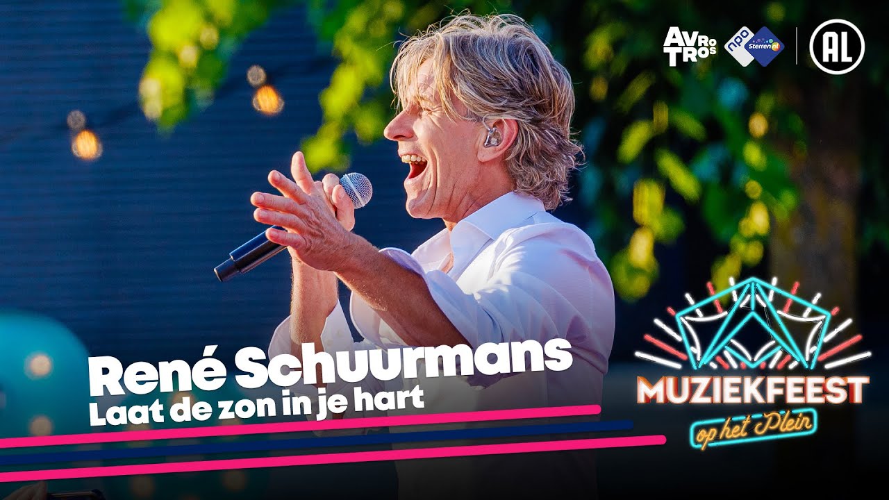René Schuurmans - Laat de zon in je hart • Muziekfeest op het Plein 2023 // Sterren NL