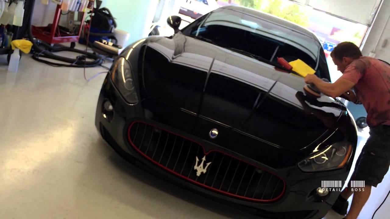 Detail Boss: Maserati Gran Turismo Paint Correction Makeover