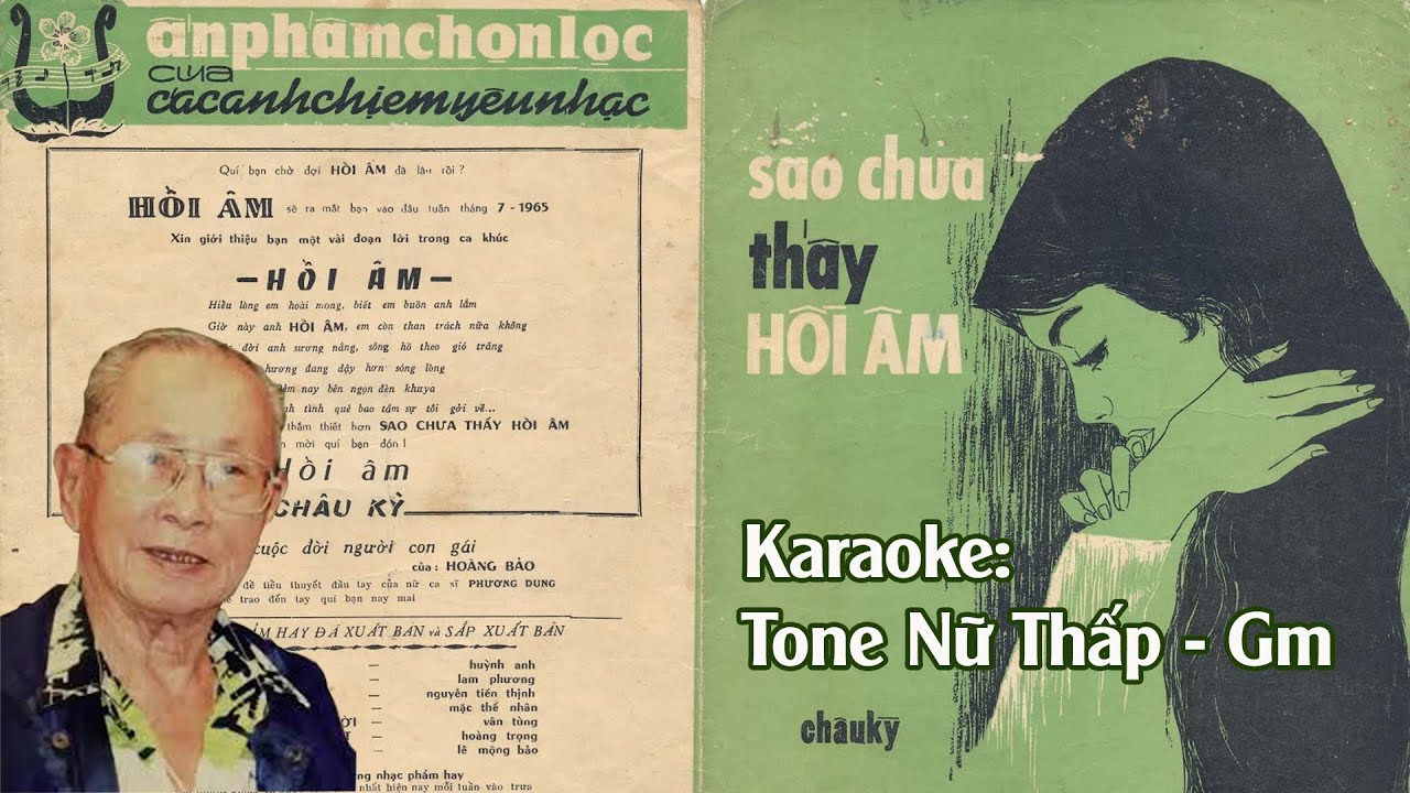 Karaoke Sao Chưa Thấy Hồi Âm - Tone Nữ Thấp | TAS BEAT