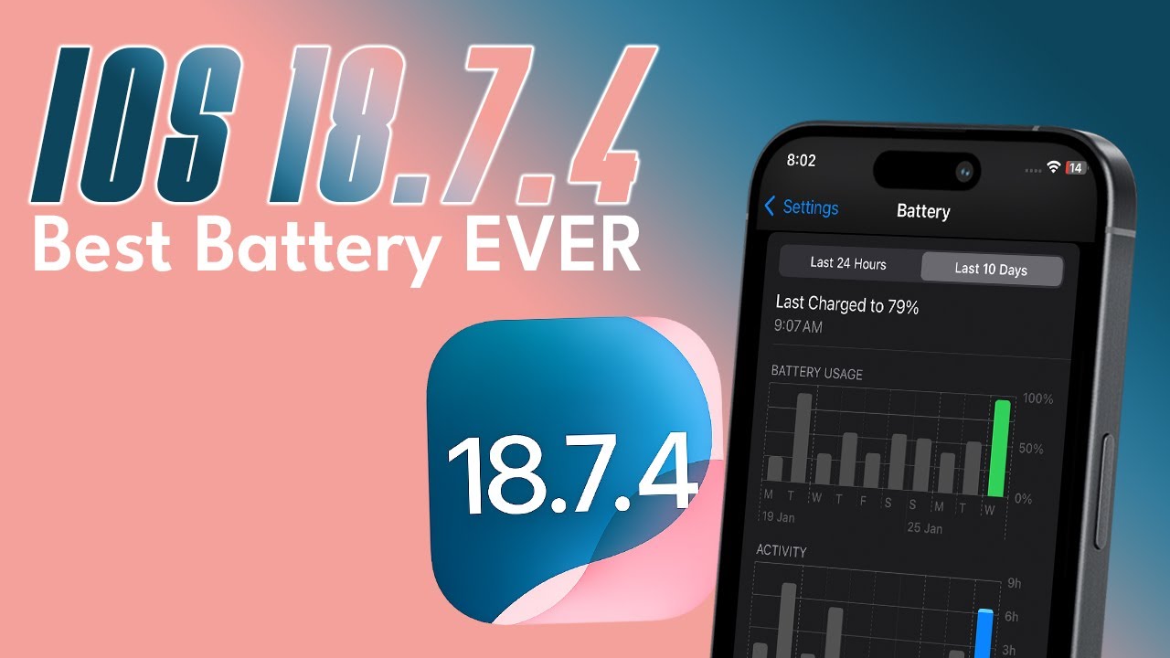 iOS 18.7.4 Best BATTERY LIFE Ever